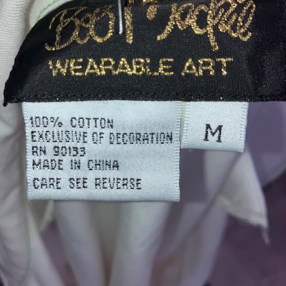 Bob Mackey White denim embroidered jacket - Picture 12 of 12